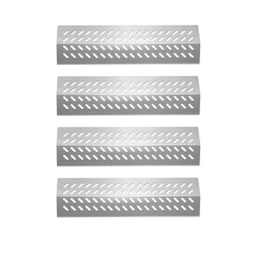 Imagem de Kalomo Placas de calor de aço inoxidável para churrasqueira escudo queimador de chamas, peças de reposição para churrasqueira a gás para Bull Angus 47628, 47629, Brahma 57568, Outlaw 26039, Lonestar