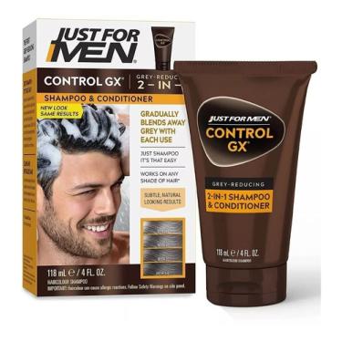 Imagem de  Just For Men Control Gx 2 Em 1 Shampoo E Condicionador