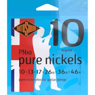 Imagem de Encordoamento Guitarra Rotosound - Pure Nickels - PN10 - .010/.046