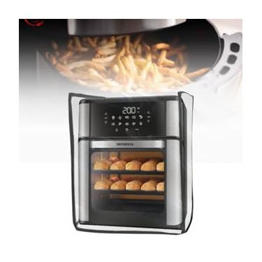Imagem de CAPA FRITADEIRA ELÉTRICA FORNO OVEN MONDIAL AFO-12L-BI CRISTAL (Cristal)