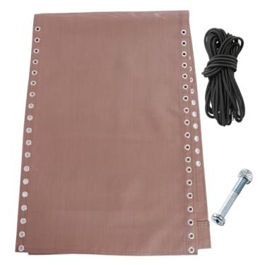 Imagem de Tecido de substituição de cadeira de gravidade zero de 43 cm, 48 cm, 53 cm de largura, pano de reparo com 4 parafusos de substituição para cadeira de gravidade, acessórios de cadeira de gravidade zero