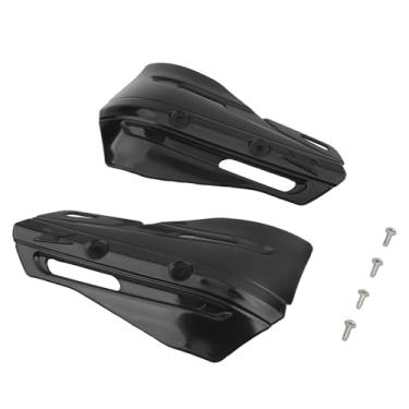 Imagem de PowerMotor Caixão de protetores de mão de motocicleta, protetores de mão de bicicleta suja substituem 7/20.3 cm 22 mm e 11/20.3 cm 28 mm para ATV Motocross Motocross Supermoto Racing Pit(preto)