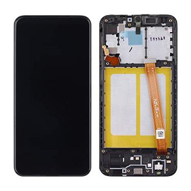 Imagem de SwarKing Substituição compatível com Samsung Galaxy A20e (preto com moldura) Display LCD Touch Screen Digitalizador Assembléia com ferramentas de reparo