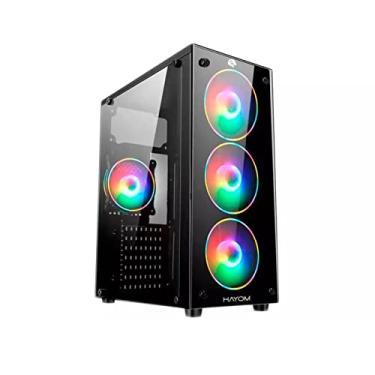 Imagem de Gabinete Gamer GB1709 Hayom C/4 Fans Mid Tower