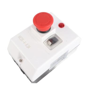Imagem de Disjuntor do Motor IP55 Protetor do Motor Botão de Parada de Emergência Luz de Sinal 4-6.3A 230 240V 400 415V 500V 690V para Diversas Aplicações de Motor