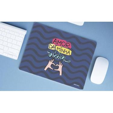 Imagem de Mouse Pad Grande Personalizado Amor da Minha Vida - Deluzz