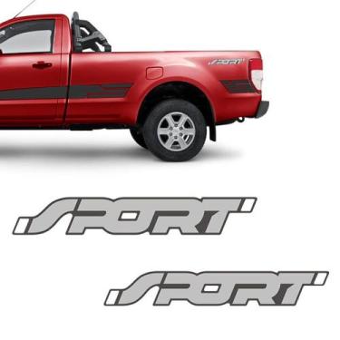 Imagem de Adesivos Sport Ranger 2013 2014/2016 Modelo Original Branco - SPORTINO