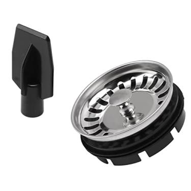 Imagem de Filtro do Moedor de Lixo, Plugue da Peneira do Filtro do Triturador de Resíduos de Alimentos de Aço Inoxidável 304 para a Máquina de 80 Modelos, Filtro de Rolha de Pia de Cozinha