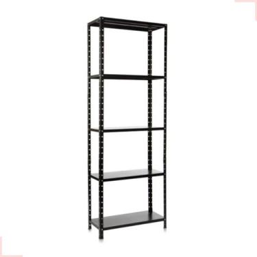 Imagem de Estante 5 Prateleiras Aço Livros Quarto Cozinha - Lopes