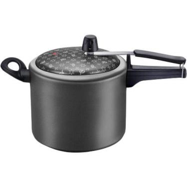 Imagem de Panela de Pressão Panelux Classic Antiaderente Preta 4,5 Litros Top Re