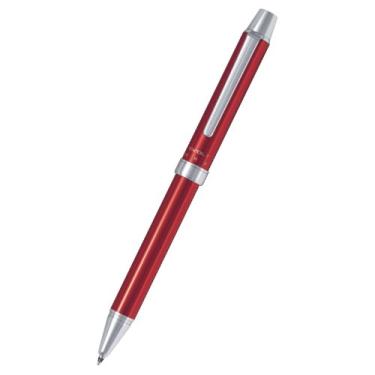 Imagem de Pilot Lapiseira esferográfica multicaneta, 2 cores, 0,7 mm, 0,5 mm, corpo vermelho (BTHE-1SR-R)