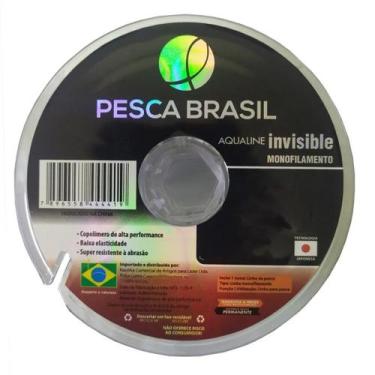 Imagem de Linha Monofilamento Aqualine Invisible 0.80mm 100m - Pesca Brasil