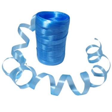 Imagem de 1 fitilho decorativo azul bebe 5mmx20m p enfeite artesanato - DIVA E B