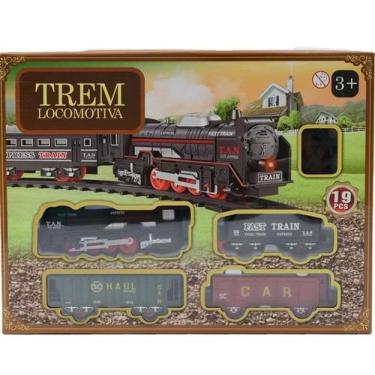 Imagem de Pista de Trem -  Locomotiva de Carga - Train Express - 91cm (Ferrorama
