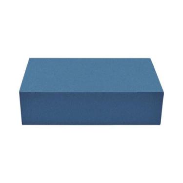 Imagem de Bloco de Yoga em EVA Alux  23x15x7cm, Azul