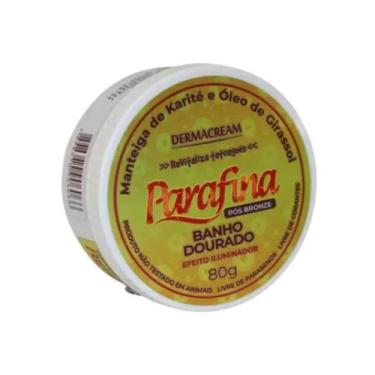 Imagem de Dermacream Parafina Pós Bronze Pele Iluminada Hidratada 80g - Abelha R