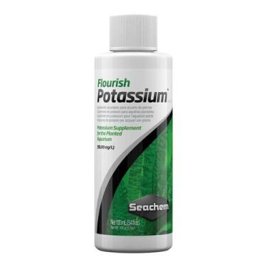 Imagem de Seachem Flourish Potassium 100ml Fertilizante Potássio Aquário Plantad