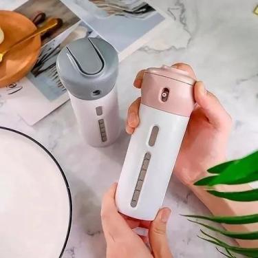 Imagem de Kit Viagem Portátil 4 em 1 Dispenser de Shampoo, Sabonete, Creme Ideal