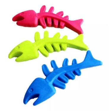 Imagem de Brinquedo Mordedor Maciço Peixe - xtudoofertas