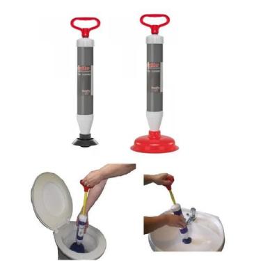 Imagem de Desentupidor Vacuo Pressão Vasos Sanitários Pia Lavatórios - Superpro