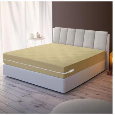 Imagem de Capa Para Colchão Casal King Size -  Malha Gel com Zíper - BG Confecçõ