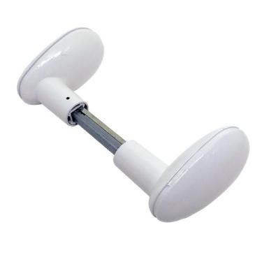 Imagem de Maçaneta Alavanca Avulsa Porta De Casa Universal Branca Stam