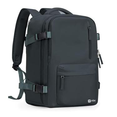 Imagem de NTK, Mochila Trip para Viagens Poliéster 290D, Preto