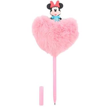 Imagem de Caneta Coração Plush Minnie em pelúcia Disney Molin 0,7 mm