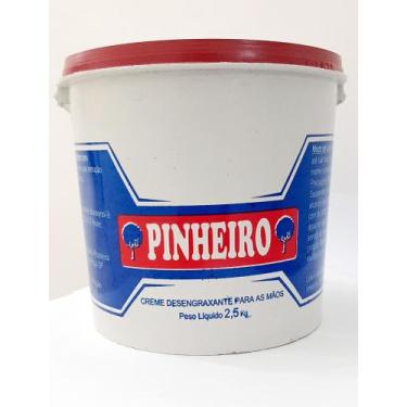 Imagem de Creme desengraxante especial p/mãos Pinheiro 2,5kg