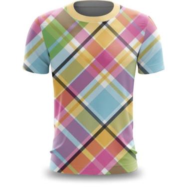 Imagem de Camiseta Camisa Festa Junina Arraia Quadrilha Xadrez 22 - A Fabriqueta