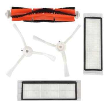 Imagem de Peças de Reposição para Aspirador de pó, Kit de Filtro de Escova Lateral de Rolo Com 1 Escova de Rolo para Acessório de Varredor robô Aspirador de pó