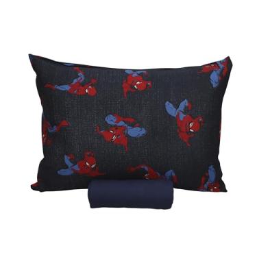 Imagem de Portallar, Jogo Lençol Homem Aranha 100% Algodão Spider Solteiro 2 Peças