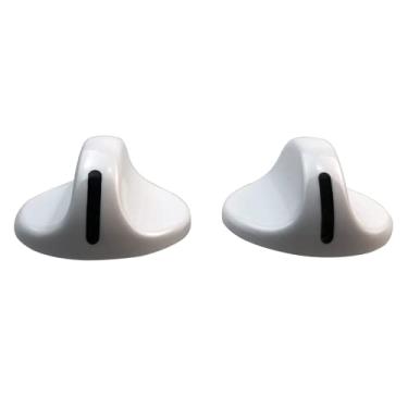 Imagem de 131965300 Botão de temporizador para secadora compatível com Frigi-daire Elec-trolux secadoras de substituição para 131666601 131666606 AP2107936 131666604 PS419092 (pacote com 2)