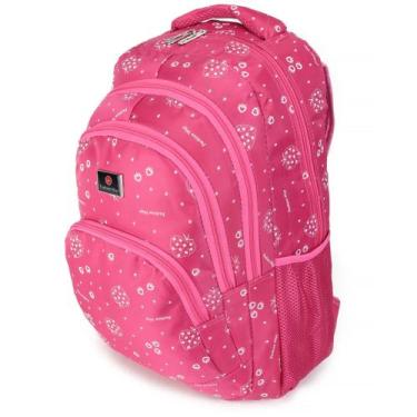 Imagem de Mochila Feminina Casual Porta Notebook Grande Escola Passeio Trabalho 