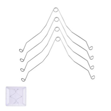 Imagem de Kit de capa de exaustor de banheiro de substituição compatível com mola de grade S97013576, serve nos modelos Broan-NuTone 676, 684, 684NT e 2684F, solução de substituição da tampa do ventilador