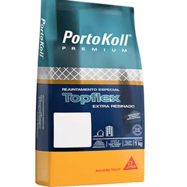Imagem de Rejunte Resinado-topflex Cinza Sideral 1kg Portokoll