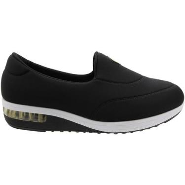 Imagem de Tênis Modare Ultra Conforto Lycra Viena Gel Tech Feminino, Preto, 37