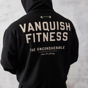 Imagem de Blusa de Frio Moletom Academia Fitness Treino Quente Inverno - Maravs,