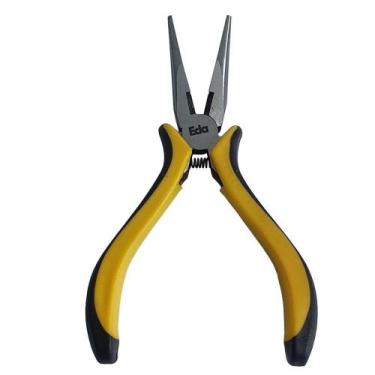 Imagem de Alicate de Bico Meia Cana 13cm Artesanato Bijuteria Pesca - EDA