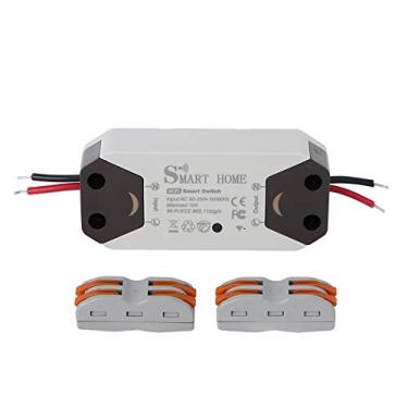 Imagem de WiFi Smart Switch, Disjuntor de Controle Remoto Com Terminal de Conexão Rápida para o Home AC 90-250V, Lâmpadas Inteligentes, Aparelhos Domésticos TMALL GENIE, IFTTT Compatível