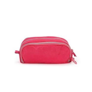 Imagem de Estojo Escolar Triplo Up4you Rosa-Pink  - Luxcel
