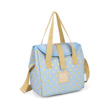 Imagem de Lancheira Térmica Azul Poá Up4You - Luxcel