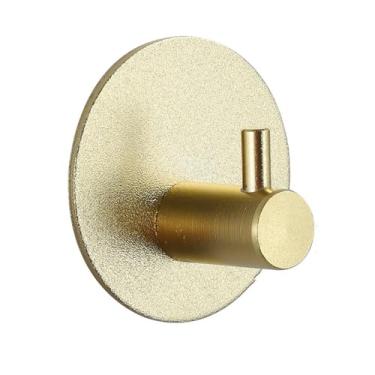 Imagem de Ganchos de parede adesivos porta-toalhas porta-chaves pano casaco banheiro roupão cabide cozinha ferragens rack bolsa gancho organizador para pendurar, 1 peça, ABK