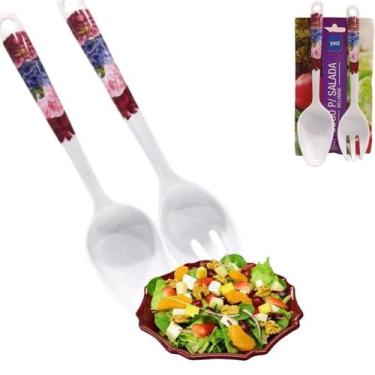 Imagem de Jogo talher para salada melamine yazi c/2 peças (colher e garfo)