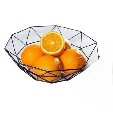 Imagem de Cesta de Fruteira Aramada Modelo Com Acabamento Multiuso