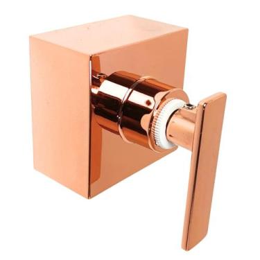 Imagem de Acabamento Alavanca Chata P/ Registro Deca Rosê - Montelar Acabamentos