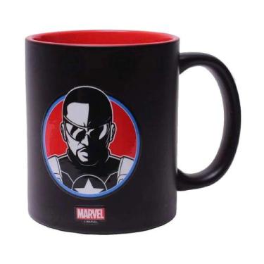 Imagem de Caneca magic 300ml capitain america new world order zona criativa 1002