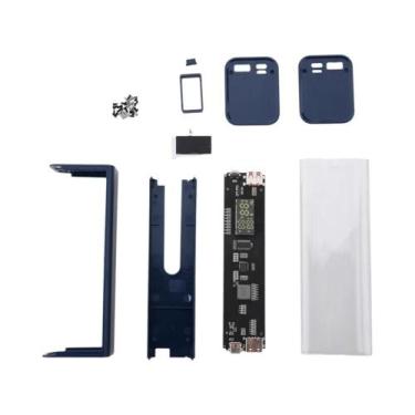 Imagem de Caixa de Bateria Transparente 18650 - DIY, Energia Móvel com PD 22.5W 