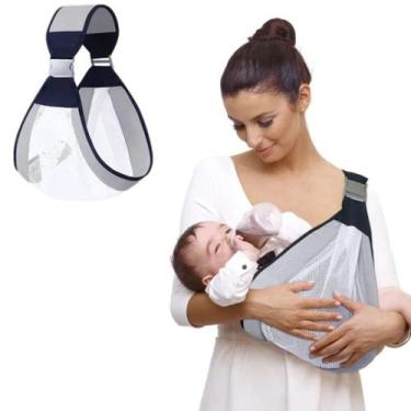 Imagem de Canguru Ergonômico Carregador Bebe com Alça de Ombro Ajustável - Smart