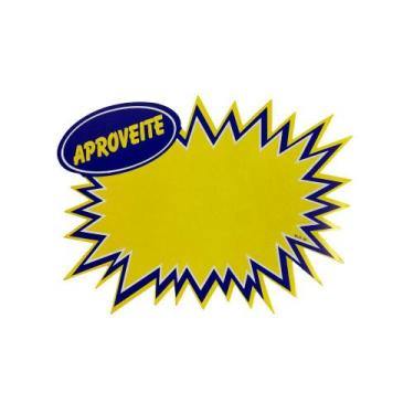 Imagem de Cartaz de Oferta Splash Aproveite 21x30cm Papel Duplex 100 unidades - 